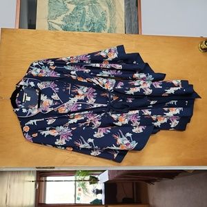 Kimono robe and nightshirt